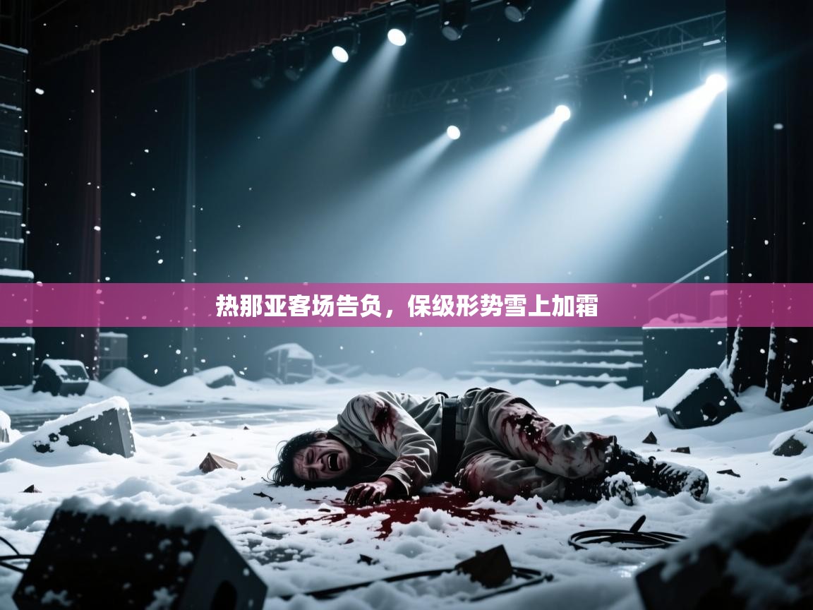 热那亚客场告负，保级形势雪上加霜  第1张